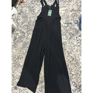 NWT Black Halara Women's Wide Leg Jumpsuit Size Medium